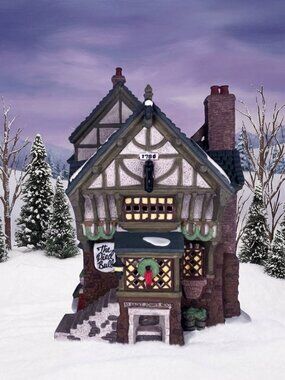 Dept 56 "The Pied Bull Inn" 2nd Edition 1993 - Heritage/Dickens Village 57517